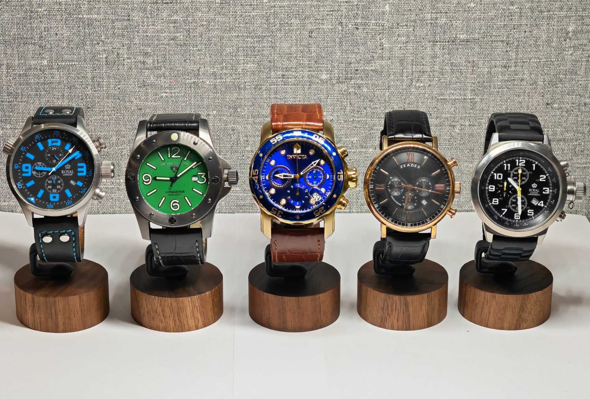Чоловічий годинник часы Royal London 4795-C3A 47мм та Invicta