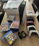 Konsola Ps5 1216A z napędem Gwarancja PlayStation 5 + Gry + Pady + VR