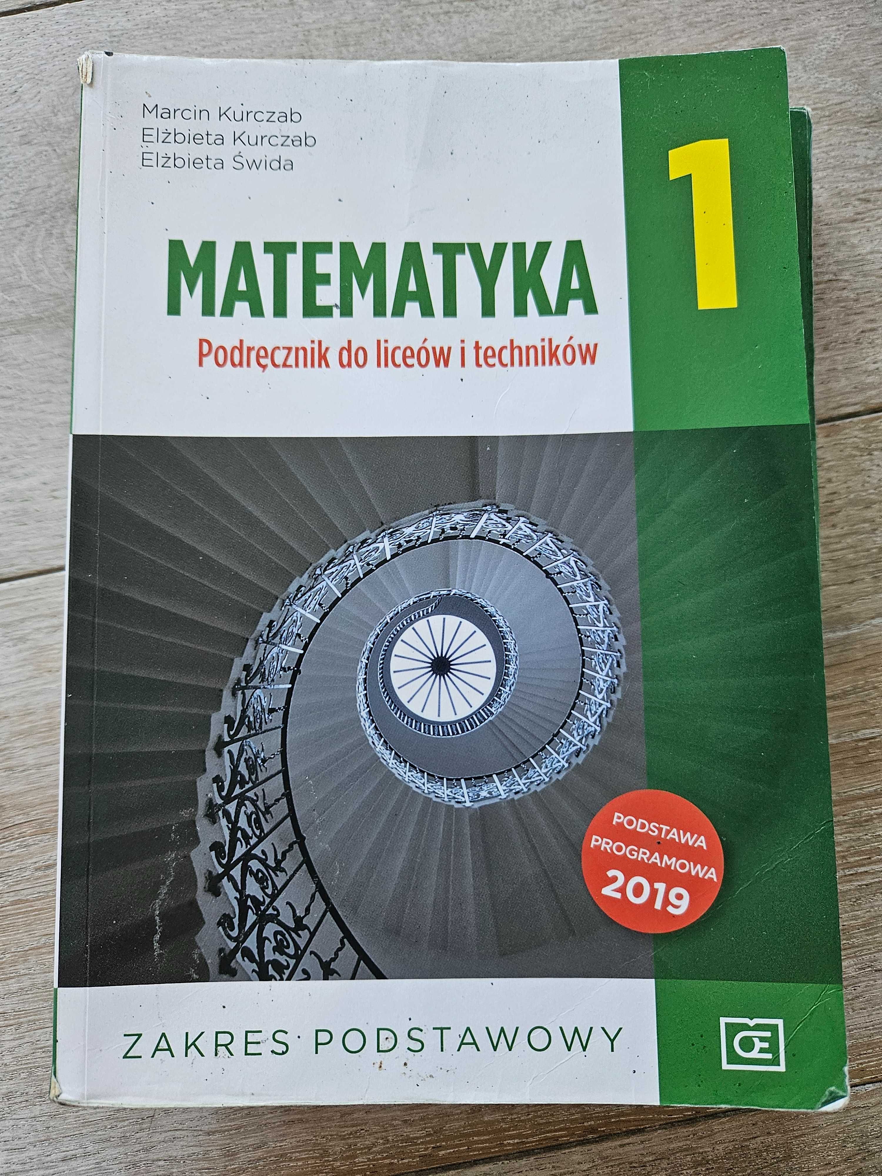 matematyka 1,2,4- podręcznik i zbiór zadań
