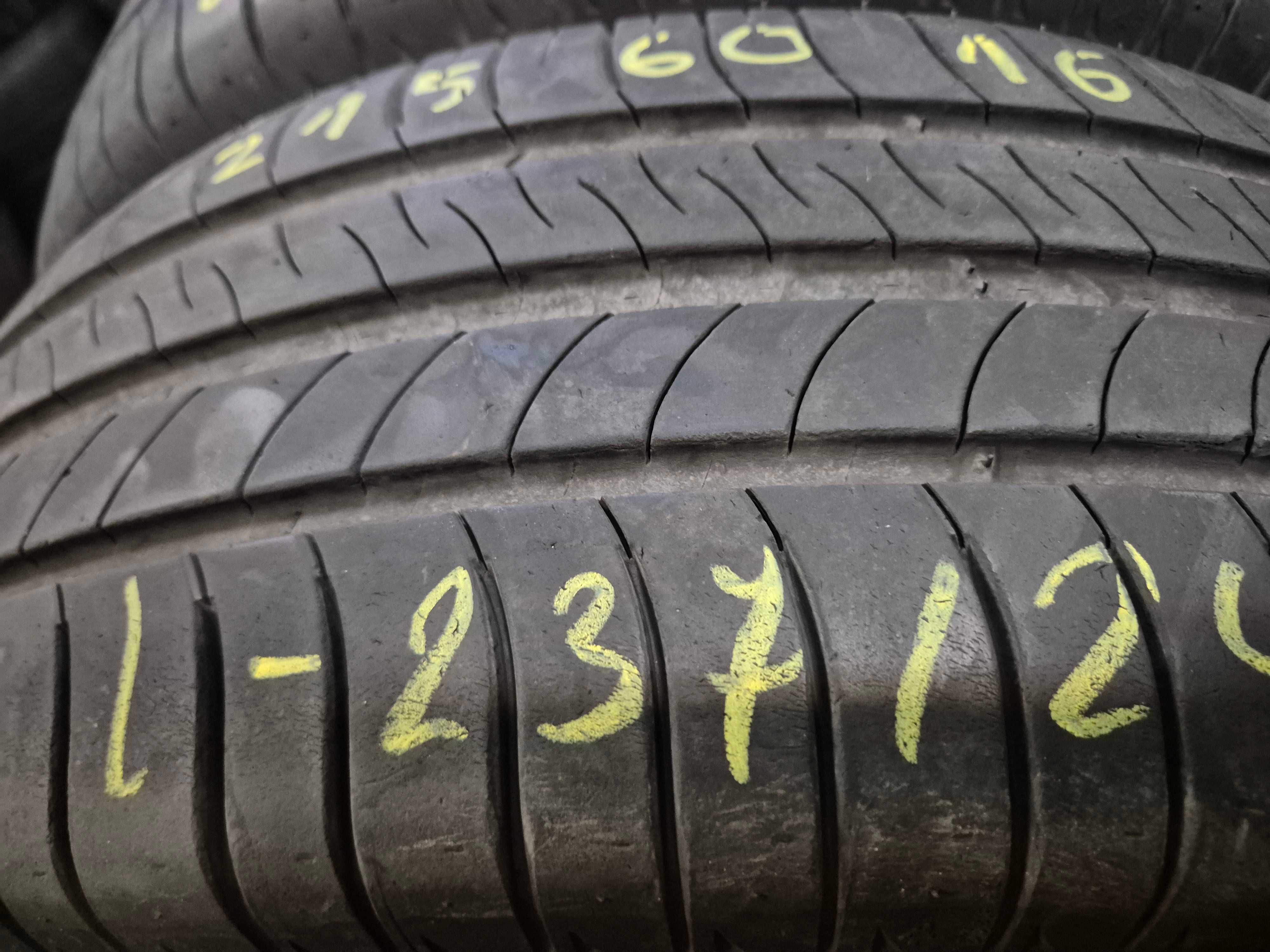 215/60r16 (L237/25)006 2szt 5mm Energy Saver + MICHELIN LETNIE