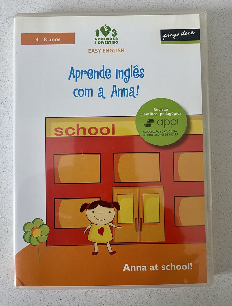 Aprende inglês com a Anna - DVD