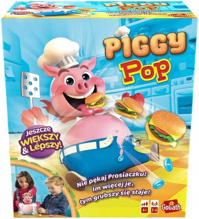 piggy pop 3.0 gra zręcznościowa nakarm świnkę, rzuć kostką i wygraj!