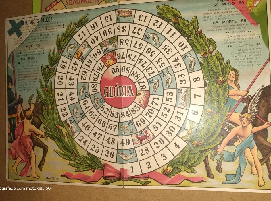 Majora Tabuleiros antigos