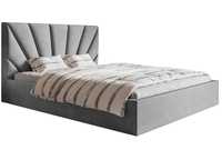 Łóżko tapicerowane Slim3 szare 160x200 Stelaż + pojemnik dużo kolorów