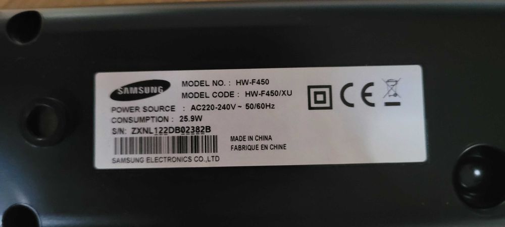 Soundbar Samsung Subwoofer – Bluetooth, USB