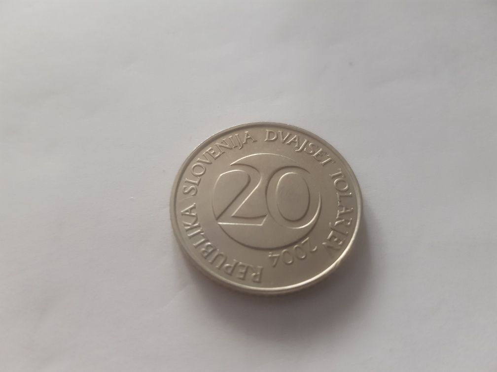 20 tolarów Słowenia 2004r.