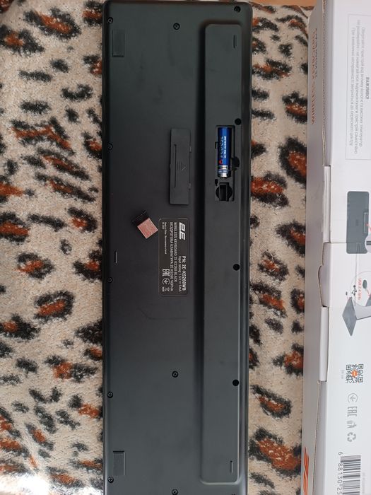 Безпровідна клавіатура / бездротова клавіатура 2Е KS260 чорна