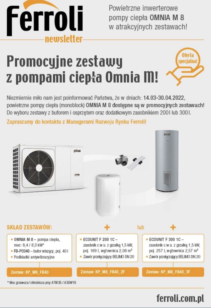 Pompa ciepła MONOBLOK 12kW 220-240m2 +montaż Dotacje