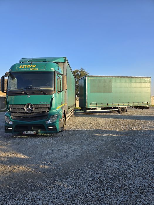 Mercedes Actros 1830 Zestaw Mega Lowdec
