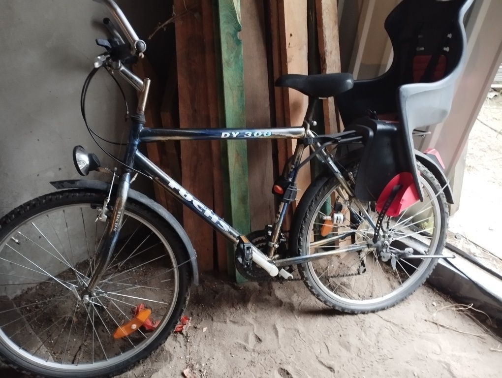 Rower 26 " koła. + Fotelik dla dziecka