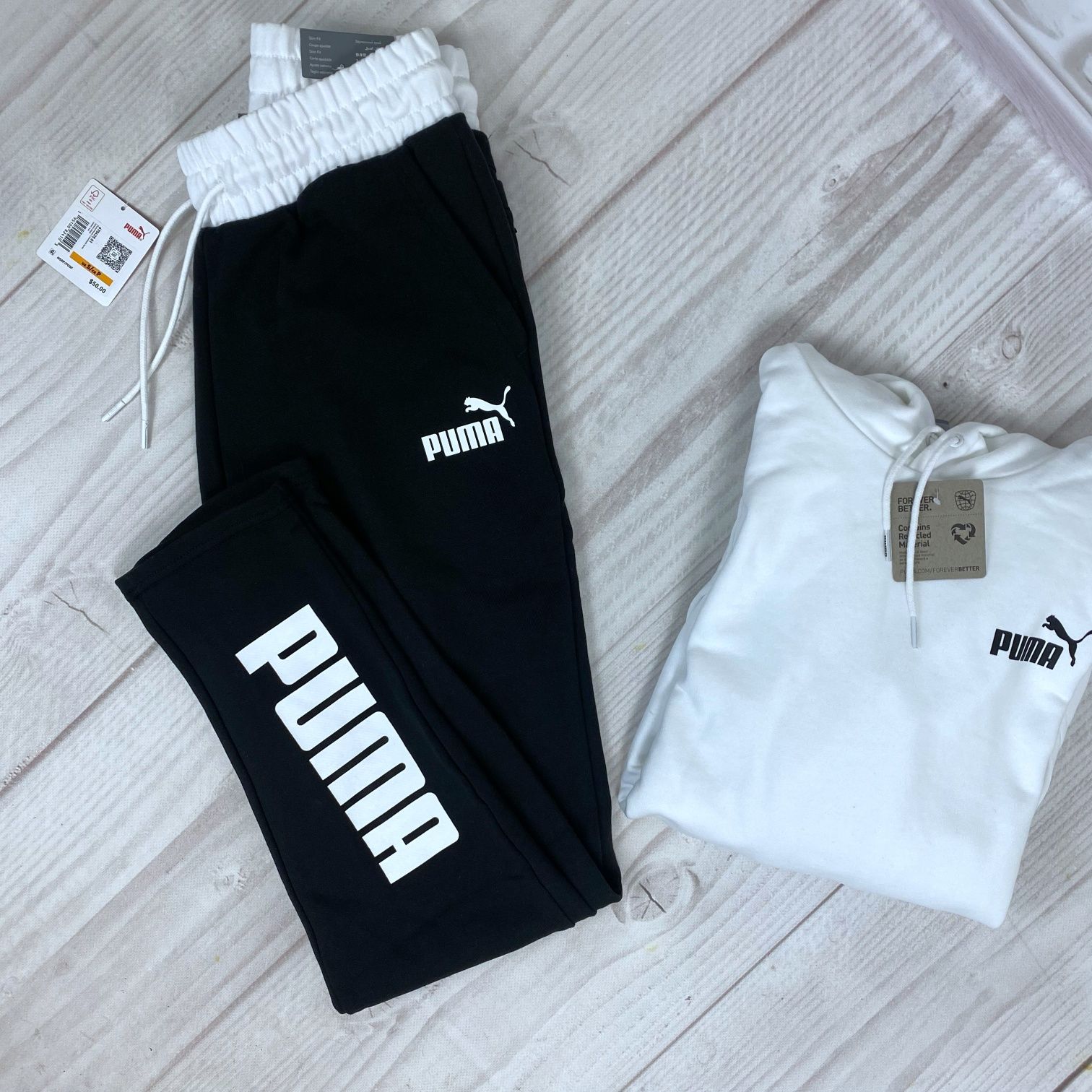 Puma S-L США Оригінал! Power Colorblock ESS+ Літній спортивний костюм