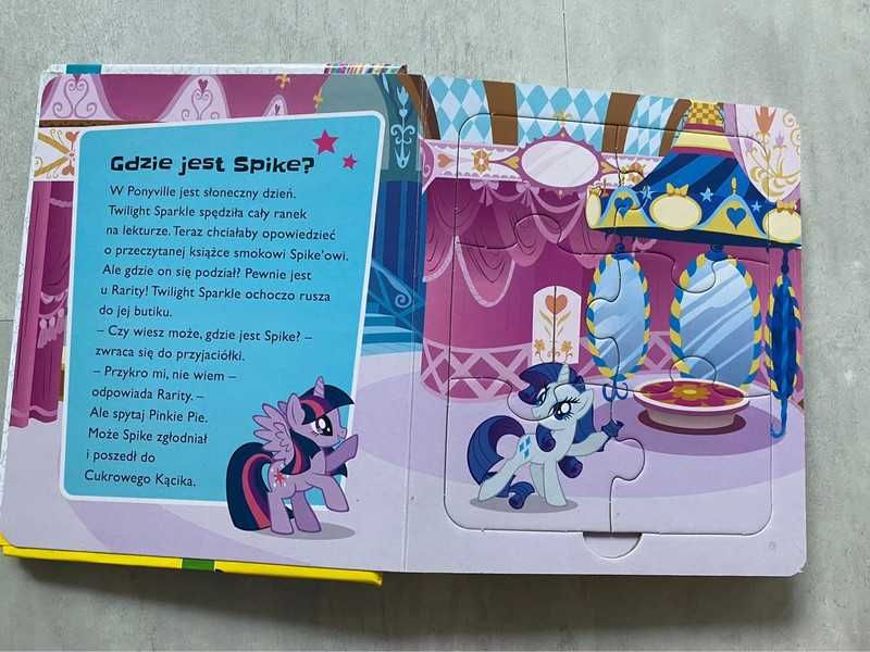 My Little Pony, Kucyki Pony - Moja książeczka z puzzlami, 3+