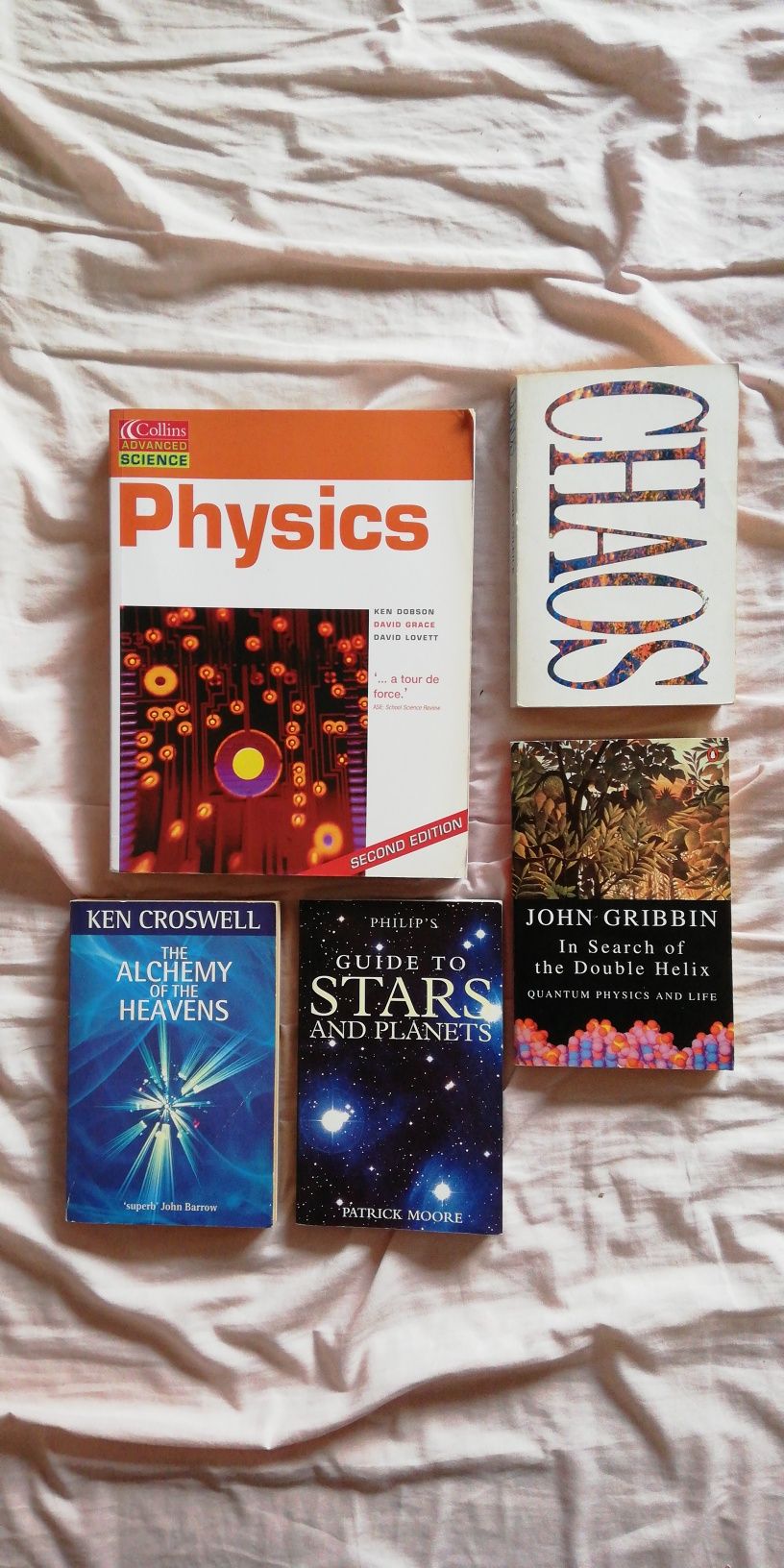 Livros de Ciência, Biologia, Astrofísica e Física (portes gráti