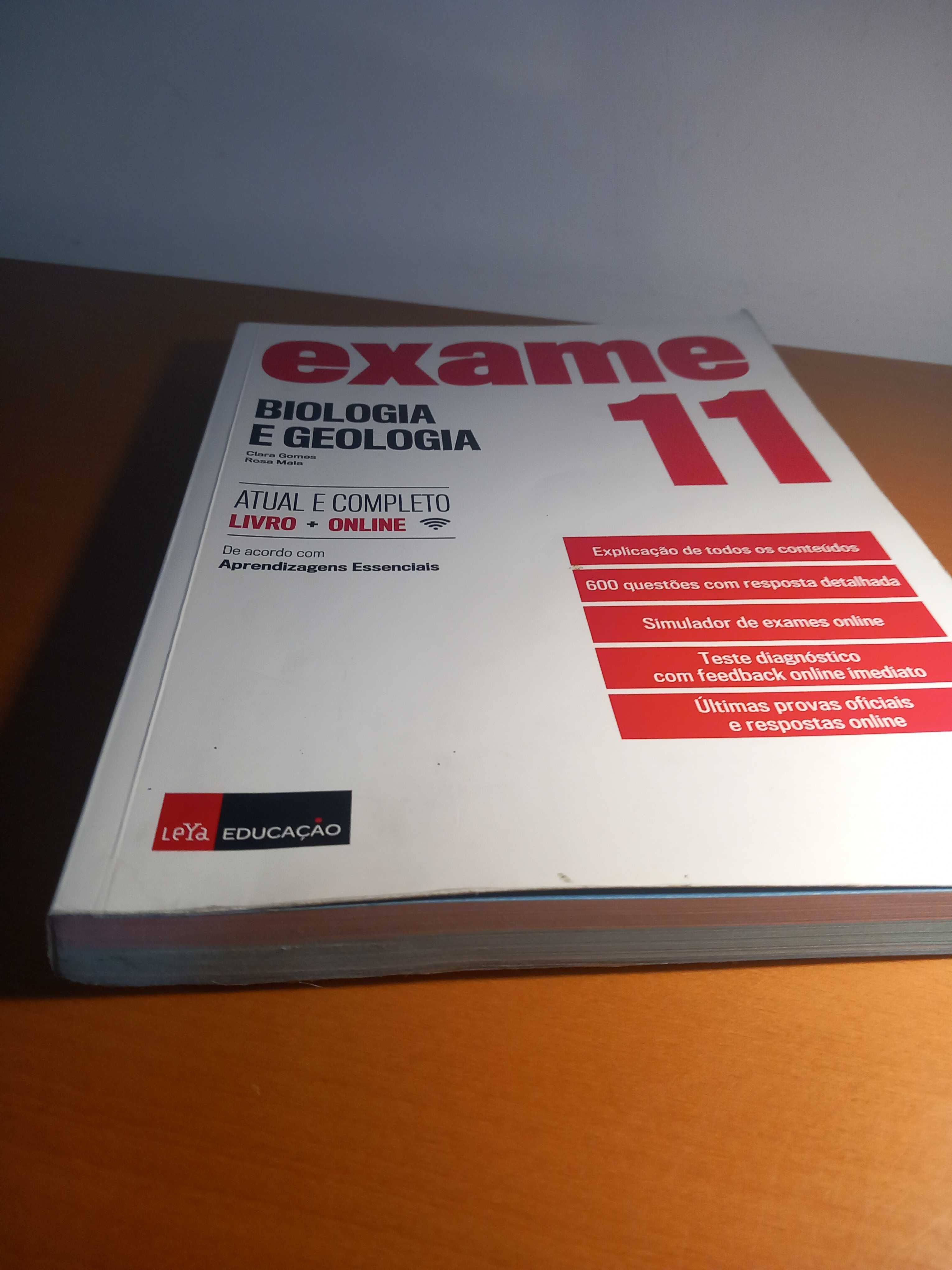 Livro de biologia e geologia- Exame 11° ano