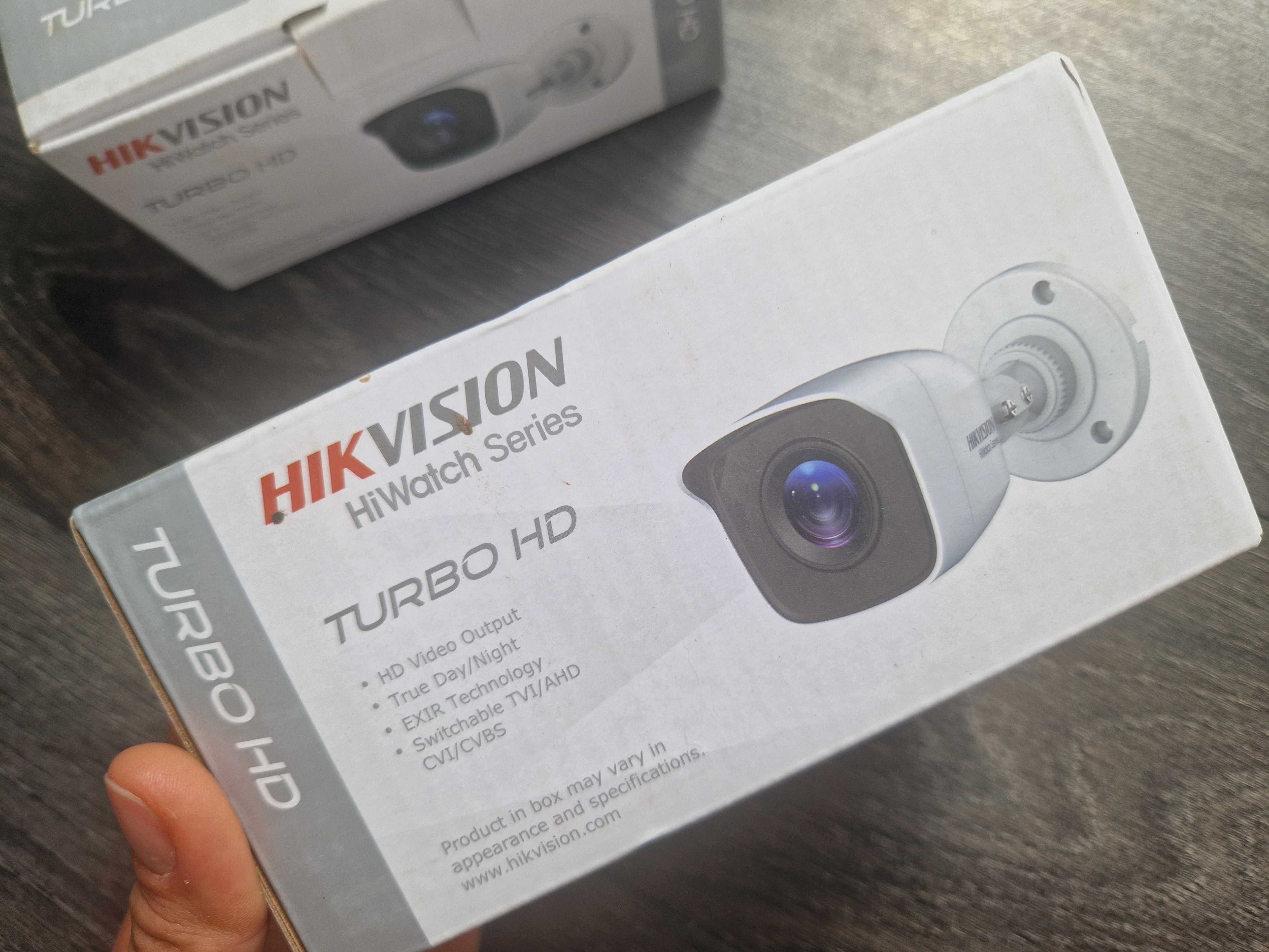 Nowy zestaw 4 kamer firmy hikvision do monitoringu z rejestratorem