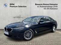 BMW Seria 5 518d Sedan Bawaria Motors Katowice FV23% Gwarancja 24 miesiące