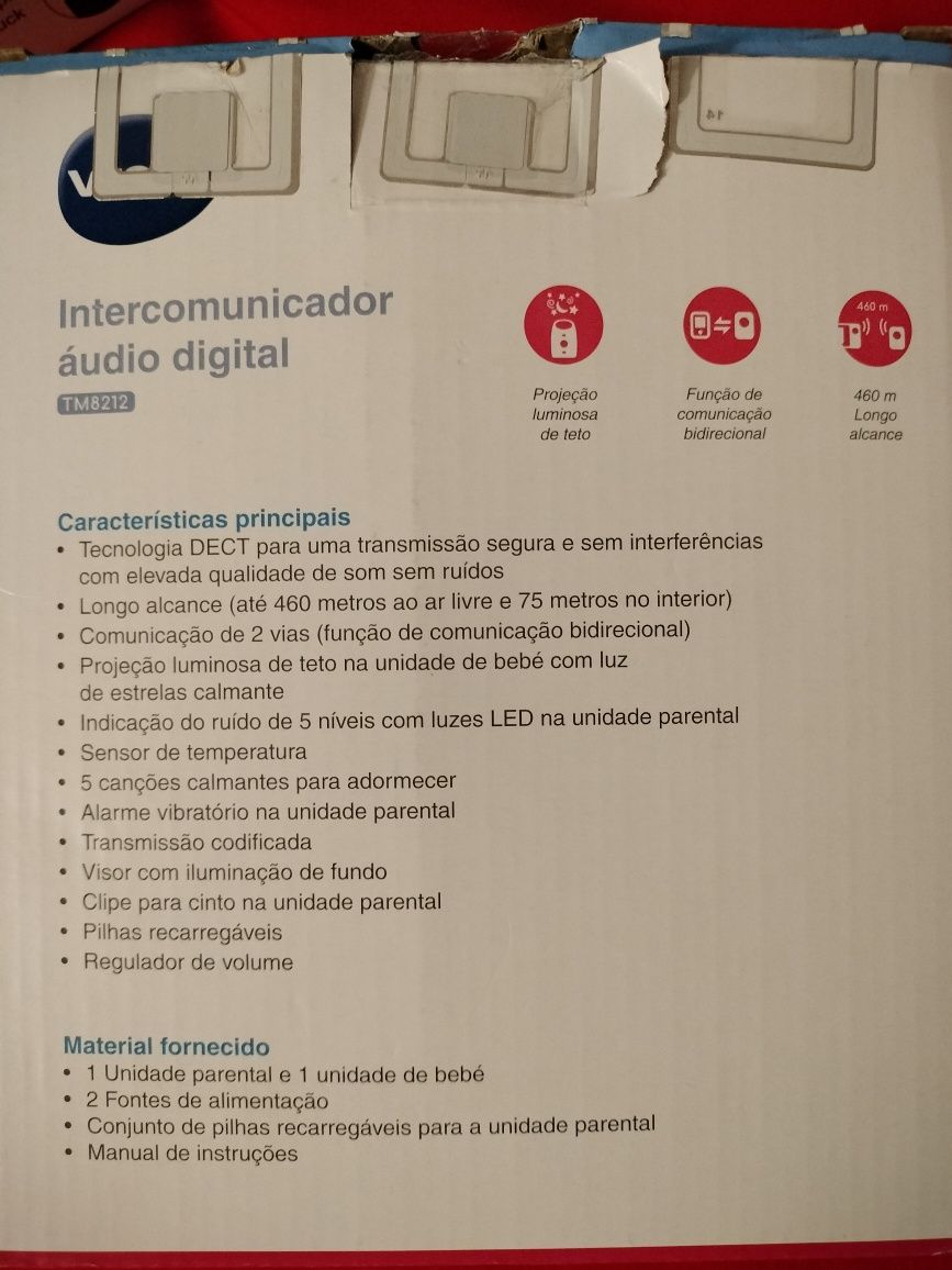 Intercom Audio Digital para Bebé