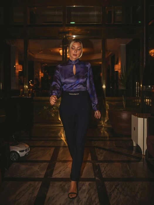 Macacão Scripta chique, festa.