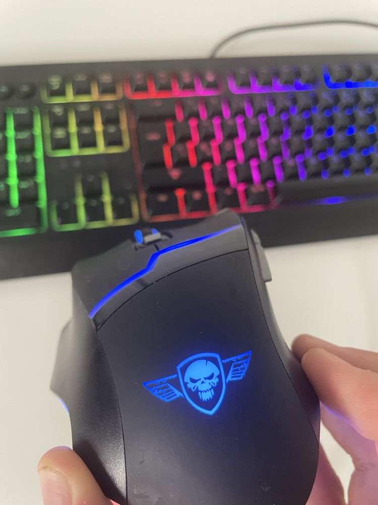 Teclado razer e rato gaming