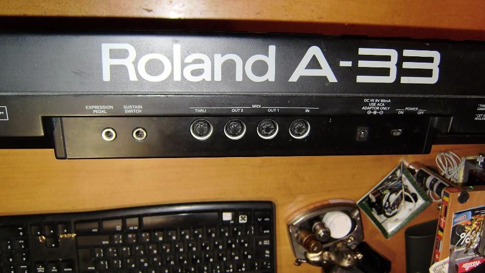 Roland a-33 с педалью