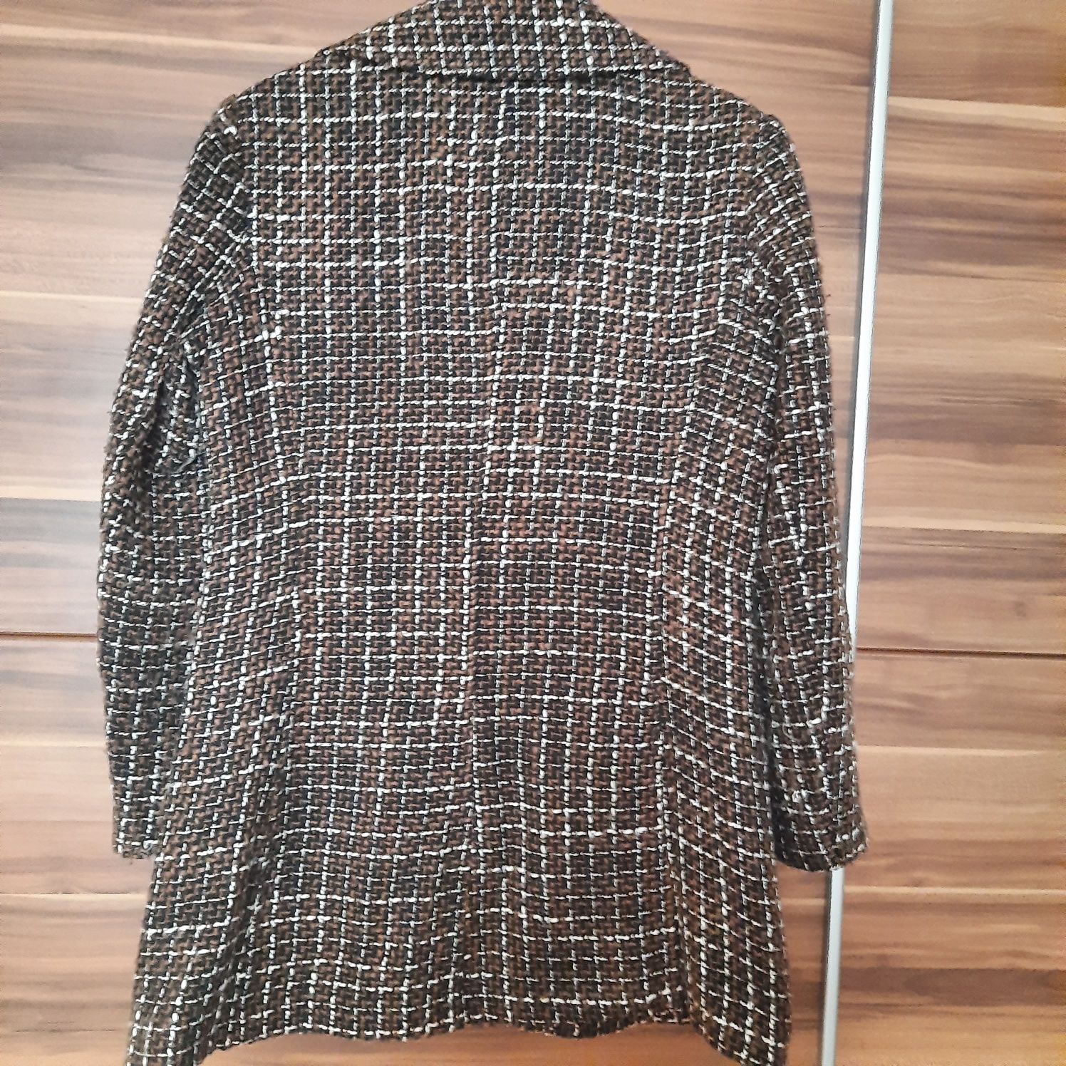 Płaszcz płasczyk żakiet krata XL/XXL 42/44