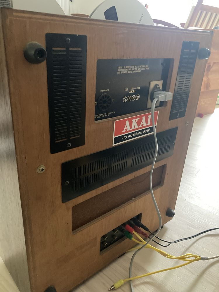Akai GX 630d SS magnetofon szlupowy quadro.