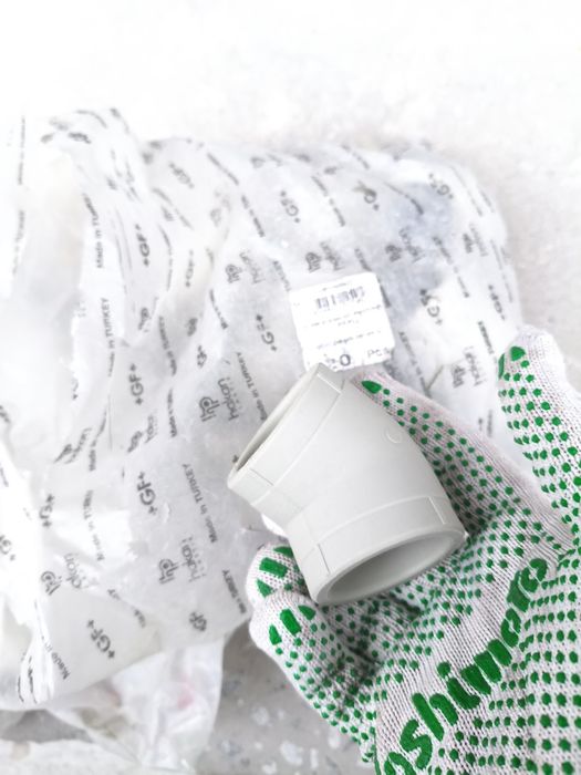 Коліно, муфти, зєднання під пайку Rozma,Tebo 63,40мм