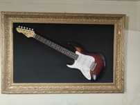 Guitarra elétrica funcionar perfeição esta  , moldura  não utilizado