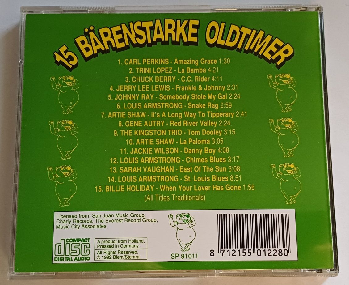 15 Barenstarke Oldtimer VOL.3 * 1992 CD