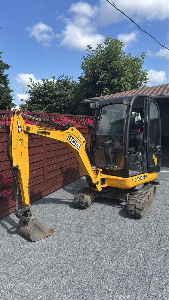 Jcb 8018 Minikoparka 2015 rok Brutto