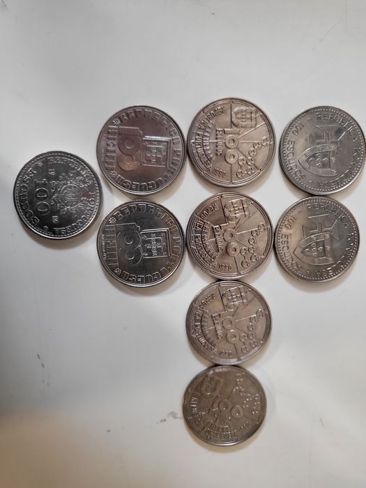 Varias moedas antigas