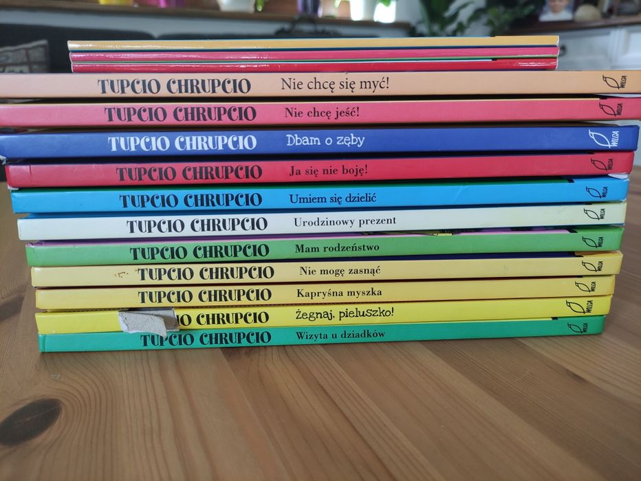 Tupcio Chrupcio seria 14 książek