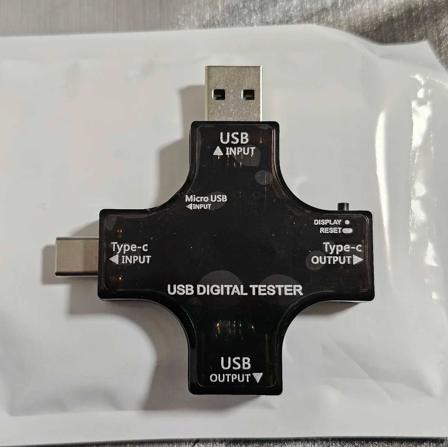 USB юсб тестер Type-C PD – вольтметр, амперметр, детектор заряда