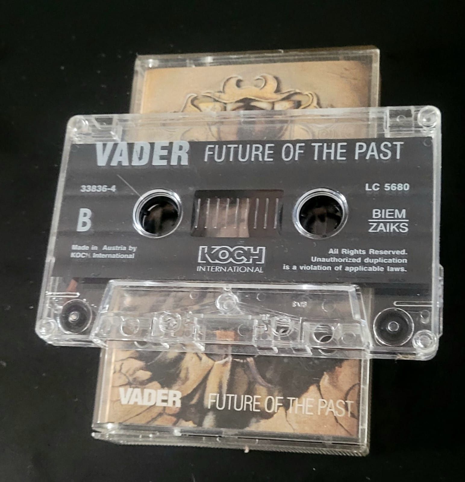 Kaseta magnetofonowa Vader – Future of the Past