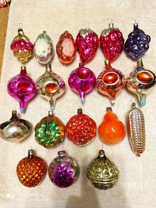 Ёлочные игрушки СССР