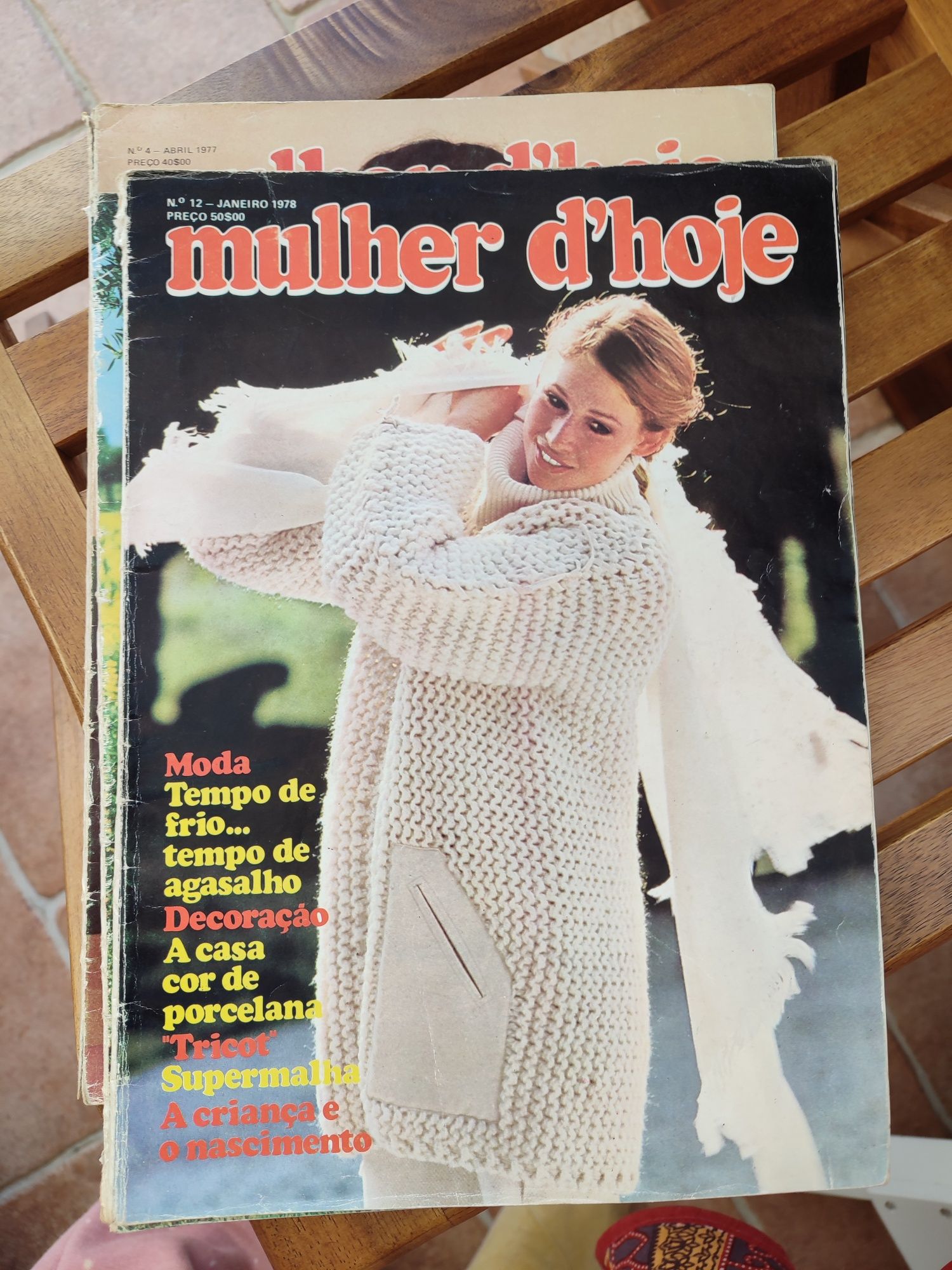 Três revistas mulher d'hoje