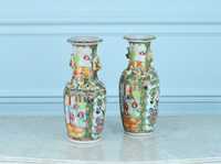 Пара антикварних китайських ваз
