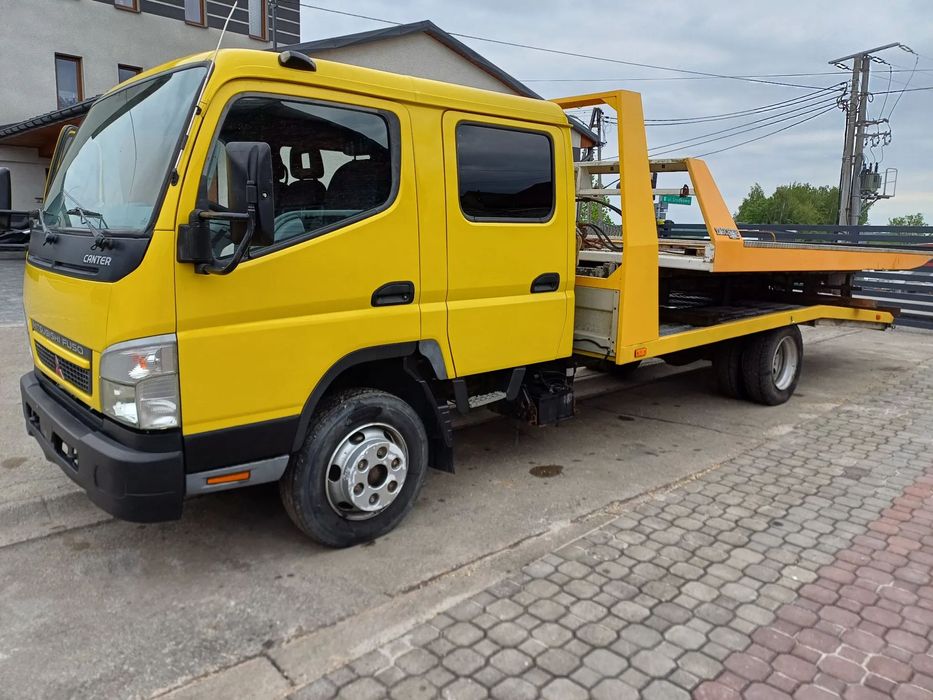 Mitsubishi CANTER FUSO 7C18D  CANTER FUZO 7 OSÓB rama wywrotka zabudowa najazd autolaweta