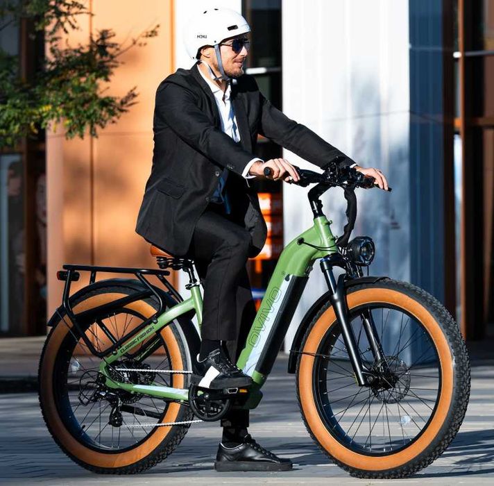 Rower elektryczny Ovivo, Hyper V6 - fatbike, zasięg do 150 km,dostępny