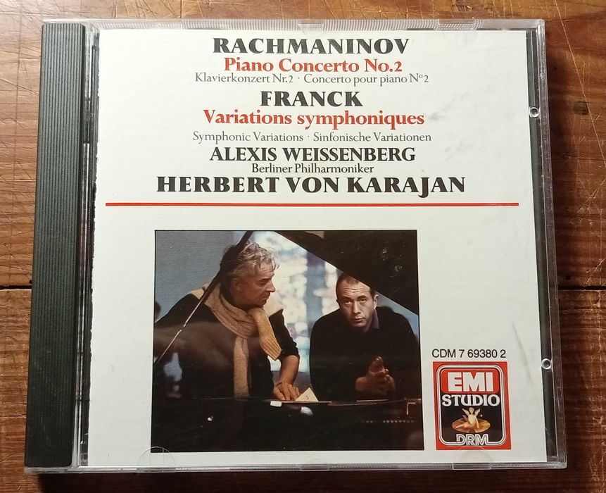 Rachmaninov - Piano Concerto No. 2 (Weissenberg, BPO, Karajan) EMI CD