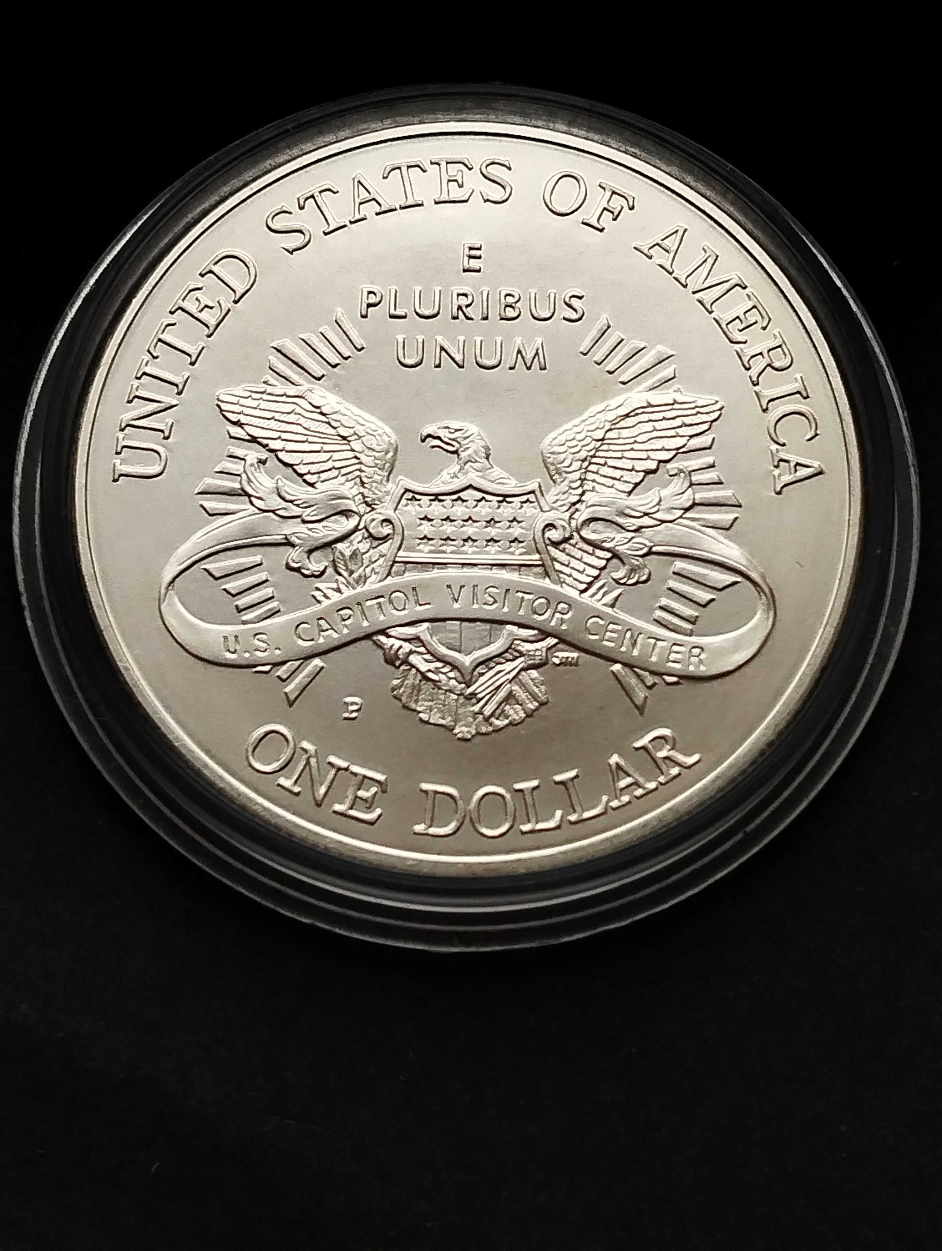 Монета США 1 Долар 2001 P "Перші збори Конгресу в Капітолії 1800 р."