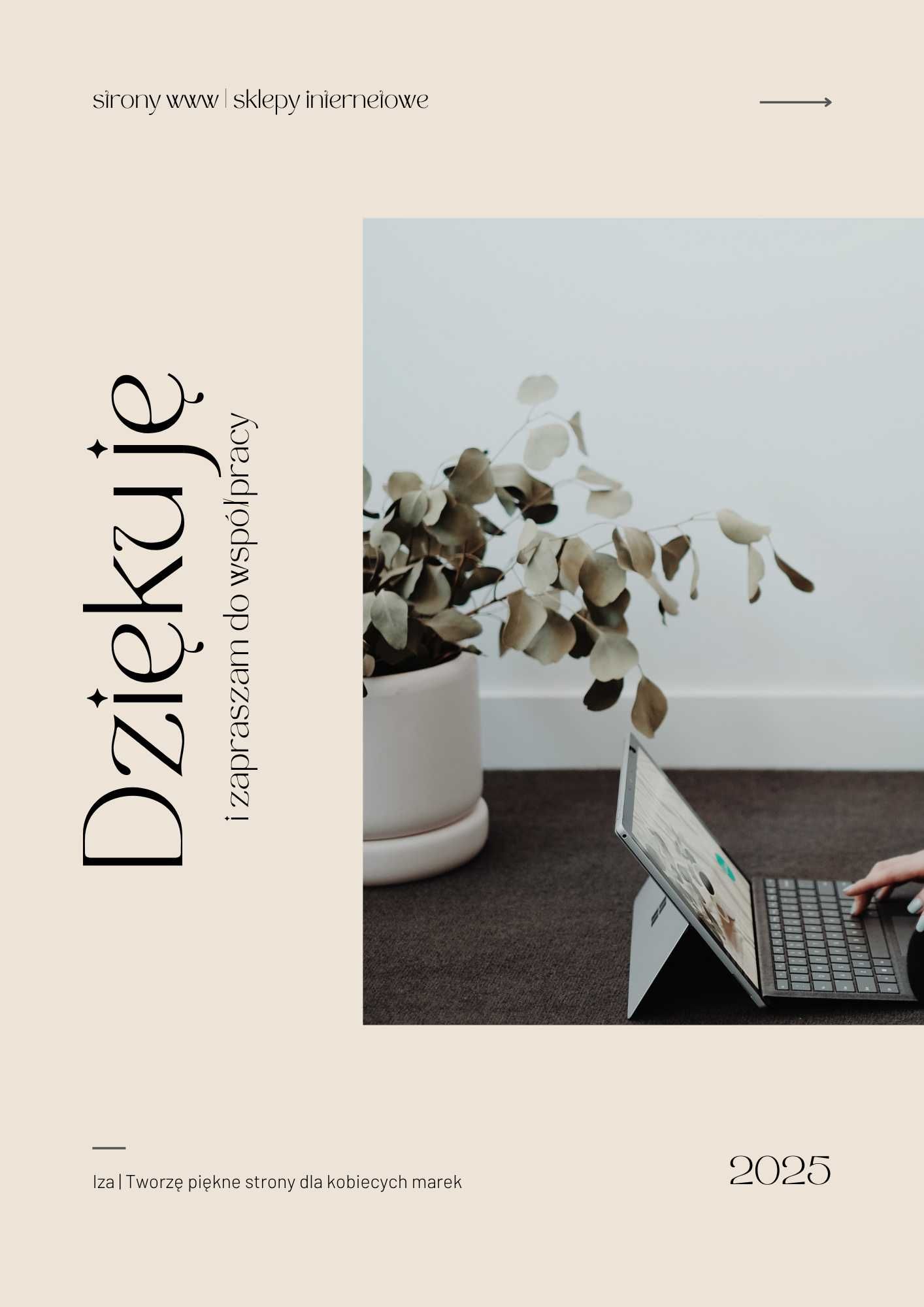 Tworzę estetyczne, kobiece strony i sklepy WordPress + WooCommerce