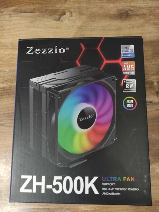 Кулер ZEZZIO ZH-500K argb