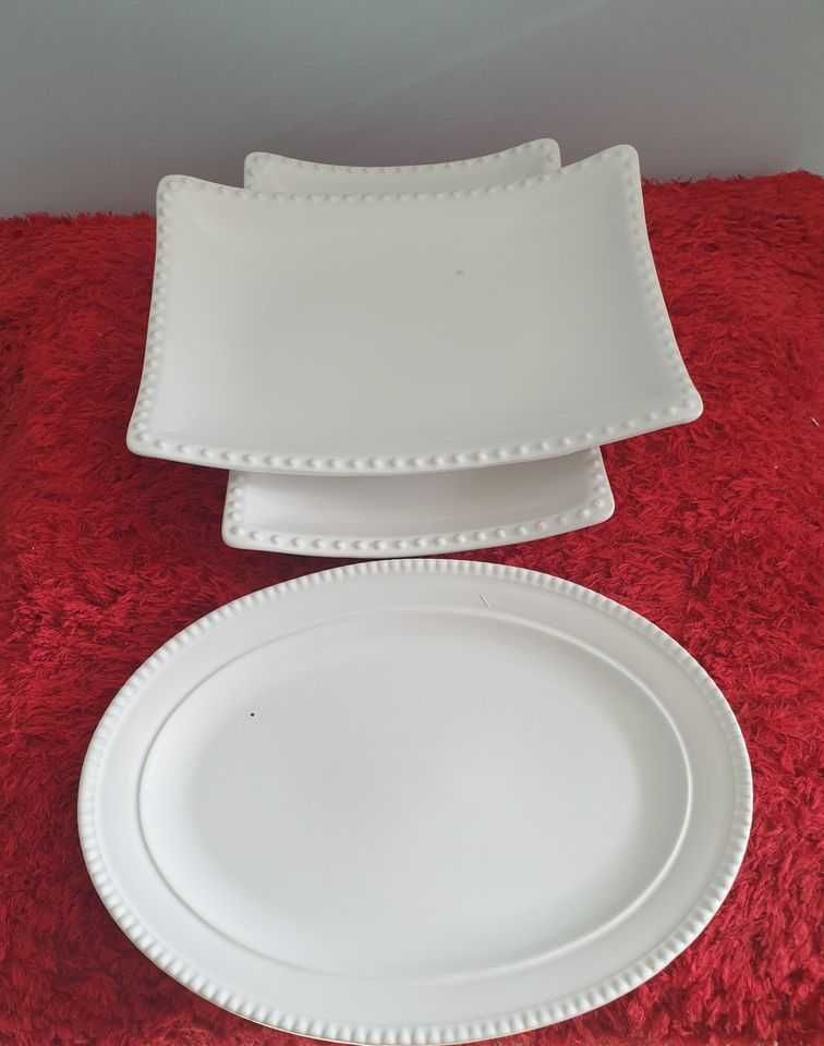 Conjunto CeramIca Festas COR BRANCO 22 PEÇAS