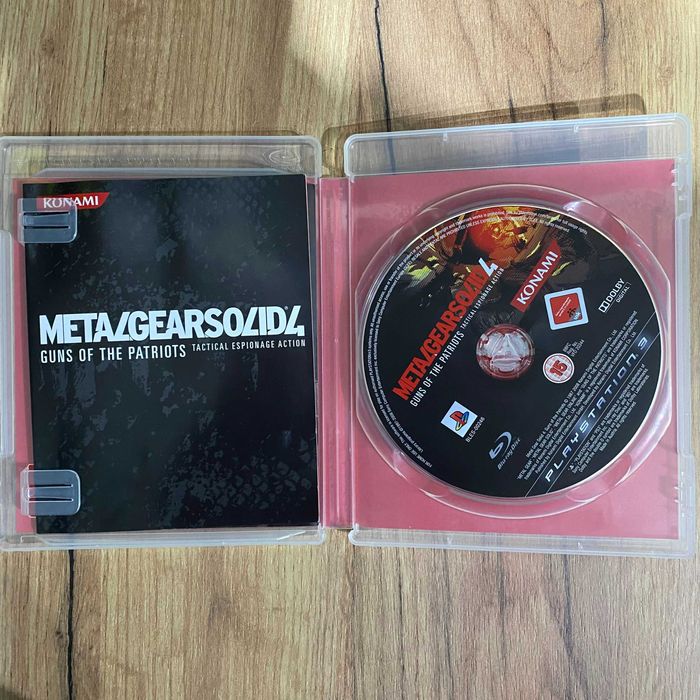 Gra Ps3 Metal Gear Solid 4 Guns Of The Patriots Kolekcjonerska