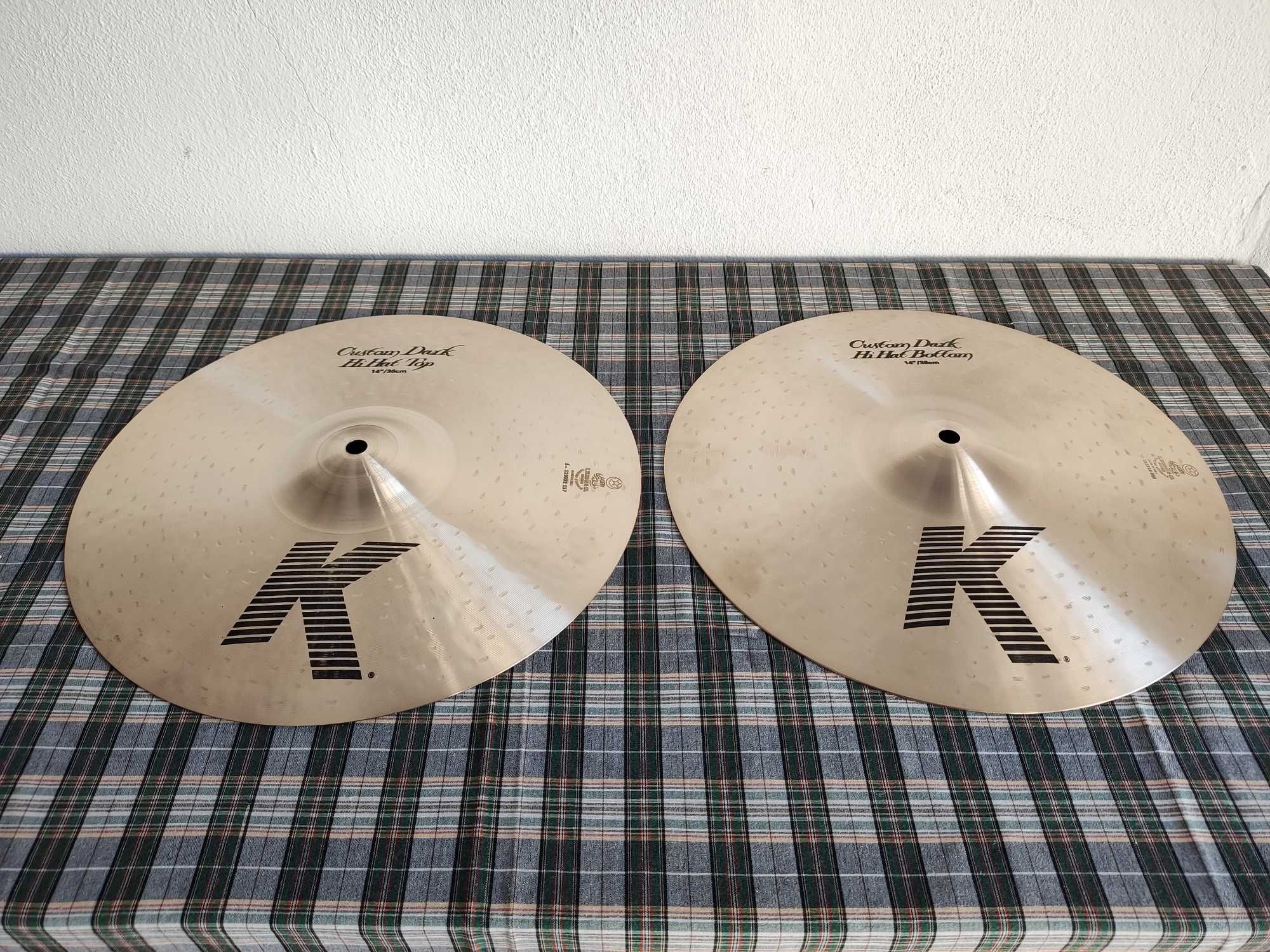 Zildjian 14" K Custom Dark Hi Hat