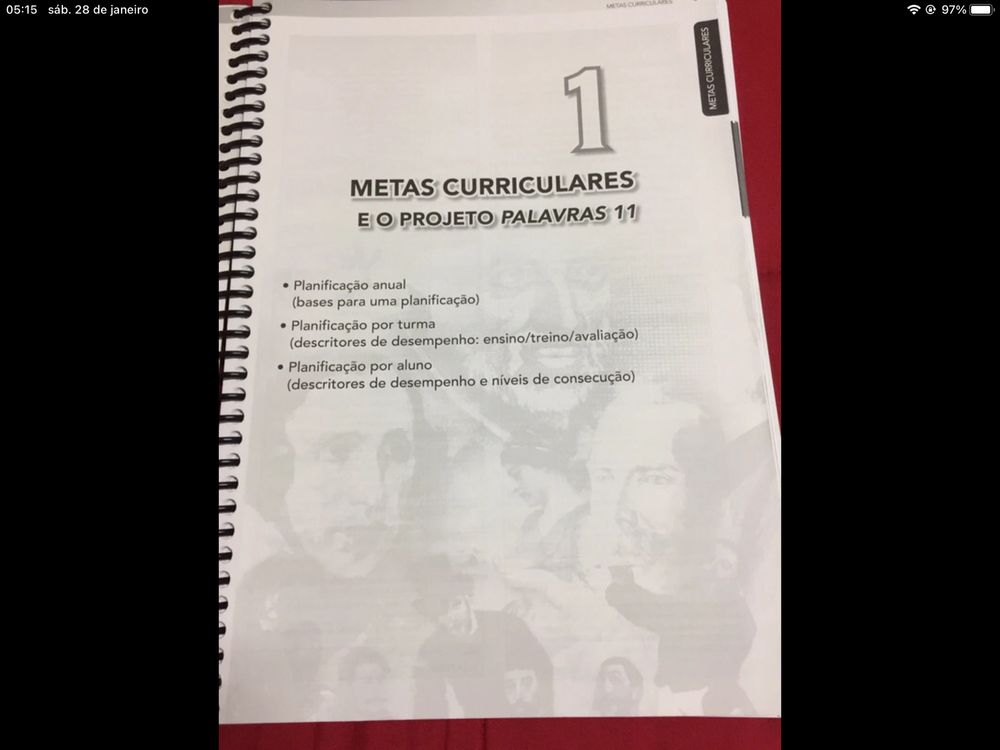 “Palavras 11 “ Dossier do professor. Português 11 ano