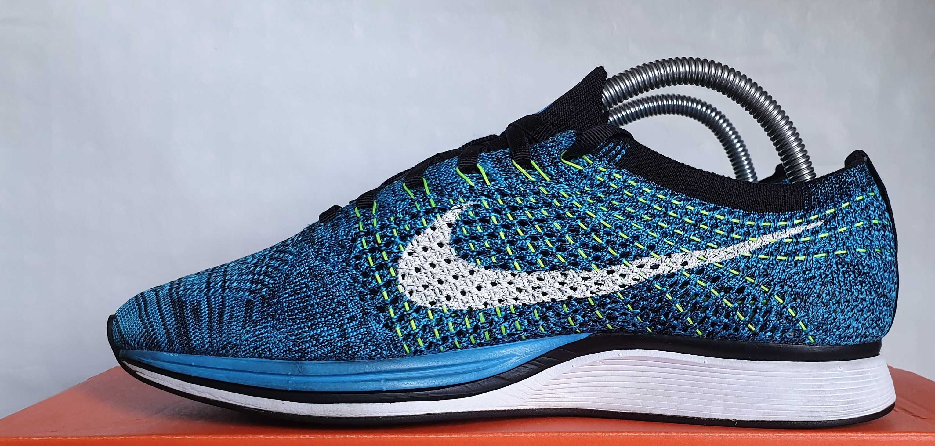 Nike Flyknit Racer Blue Cactus 2015 8US/41EUR