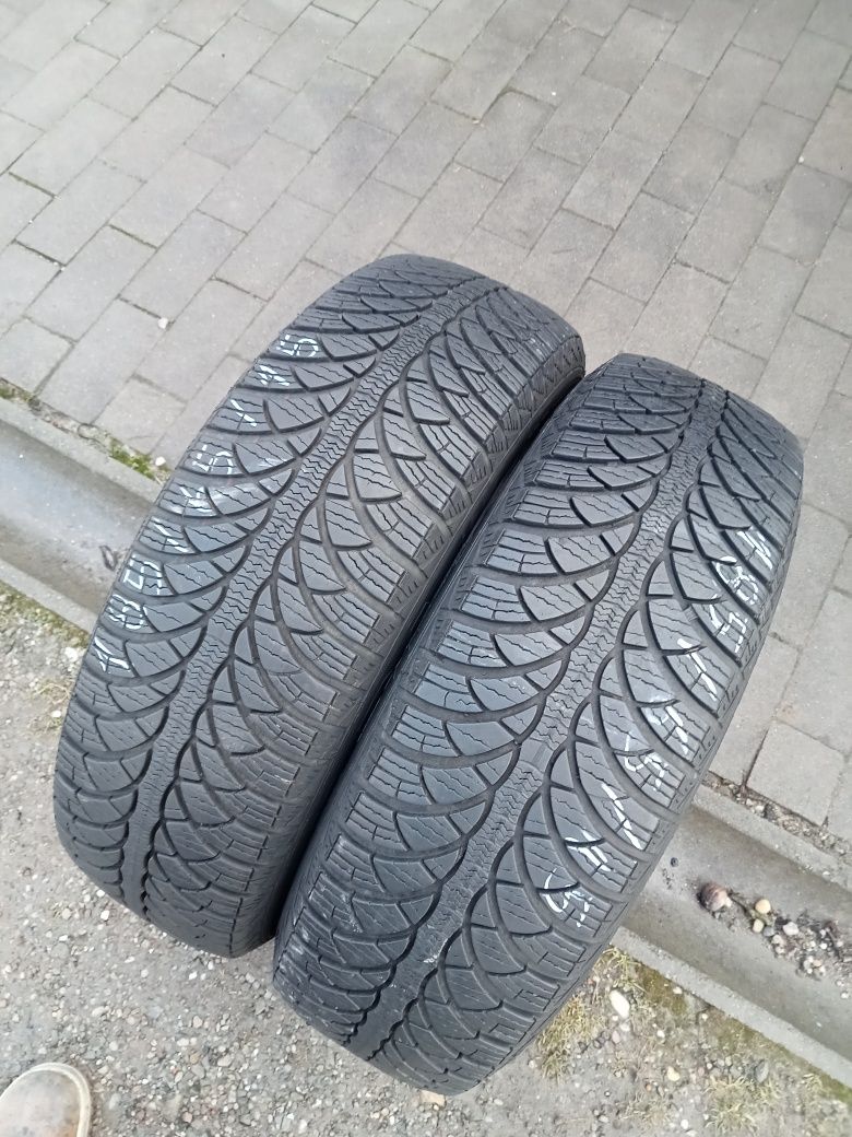 2x Opony Używane Całoroczne 185/65R15 Fulda
