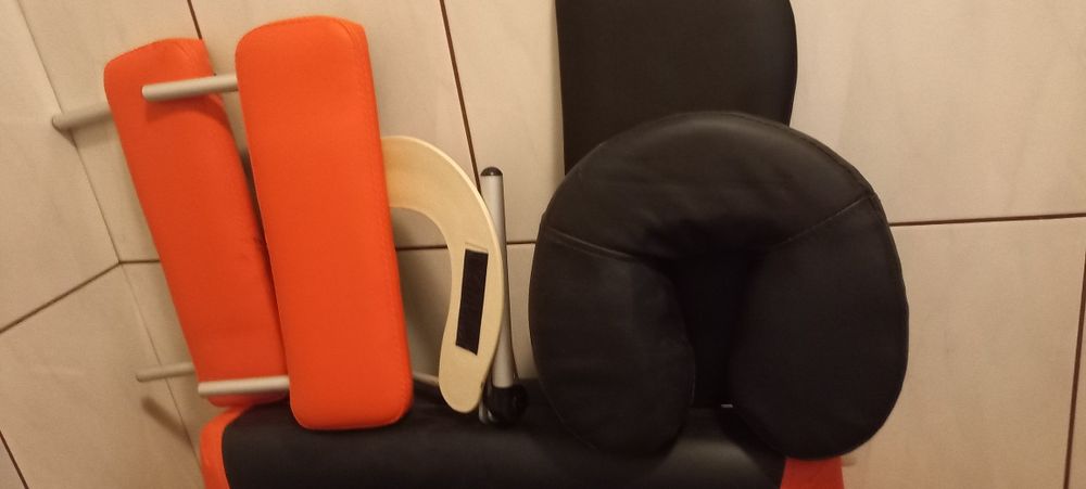 Łóżko używane do masazu